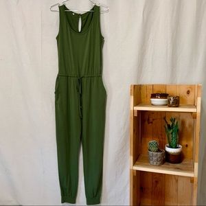 Unbranded | Green Tank Jumper | Waist Tie | Size Medium